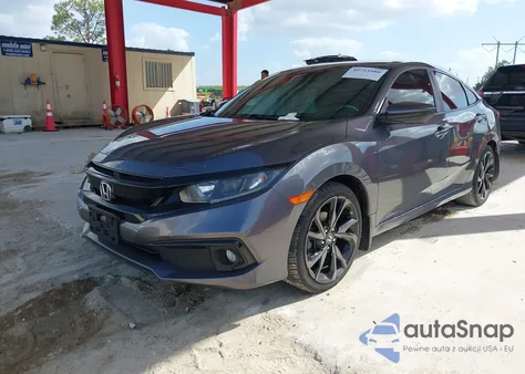 2019 Honda Civic Sport from USA, damaged, VIN 2HGFC2F85KH528515